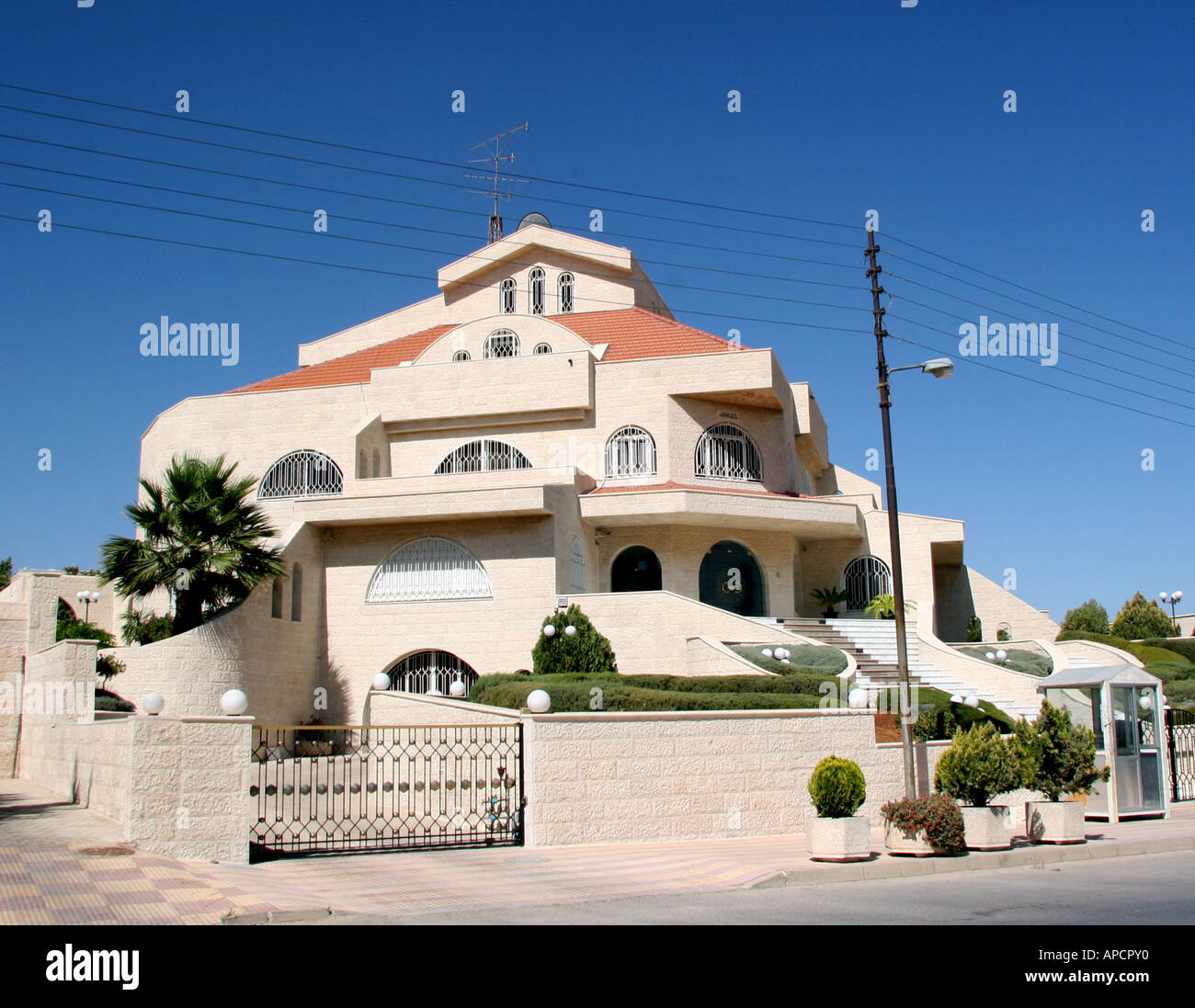 Expensive Villa, Amman Jordan Stock Photo Alamy