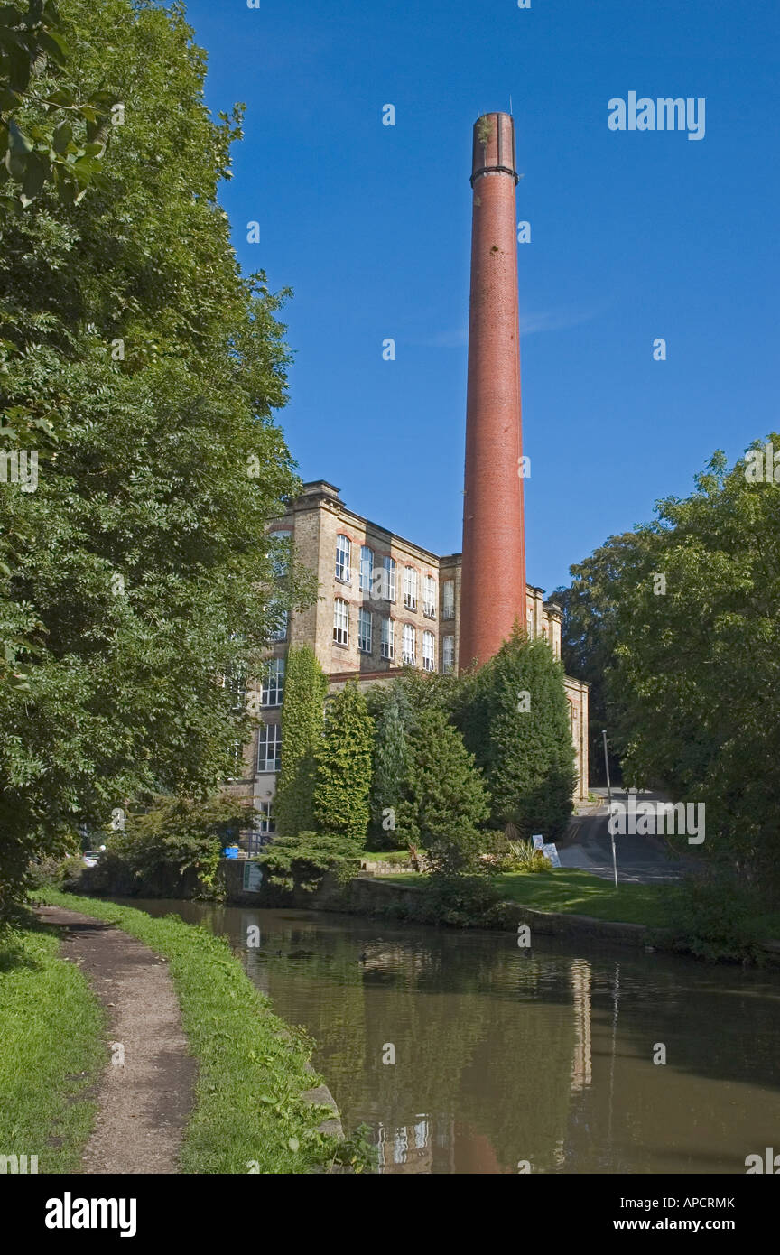UK Cheshire Bollington Leeds Liverpool canal Clarence Mill 1820