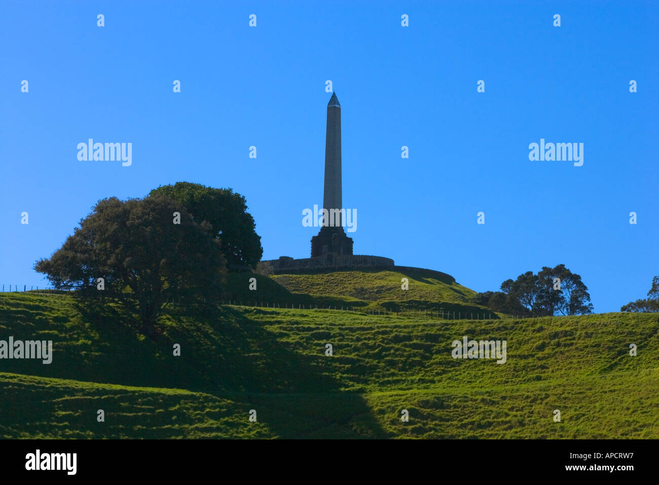 One Tree Hill Auckland New Zealand Stock Photo Alamy