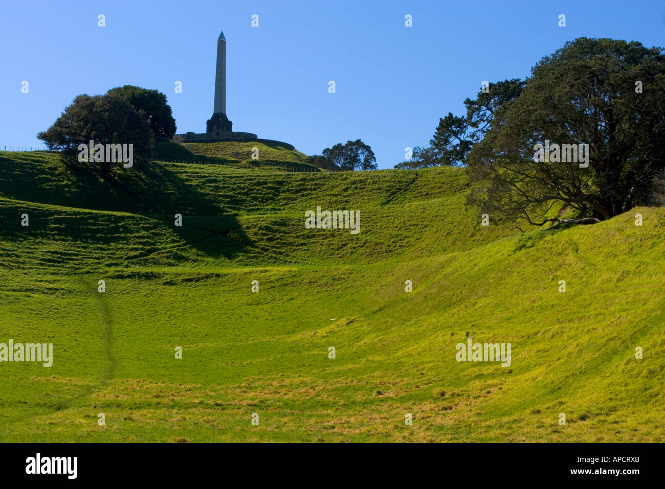 One Tree Hill Auckland New Zealand Stock Photo Alamy