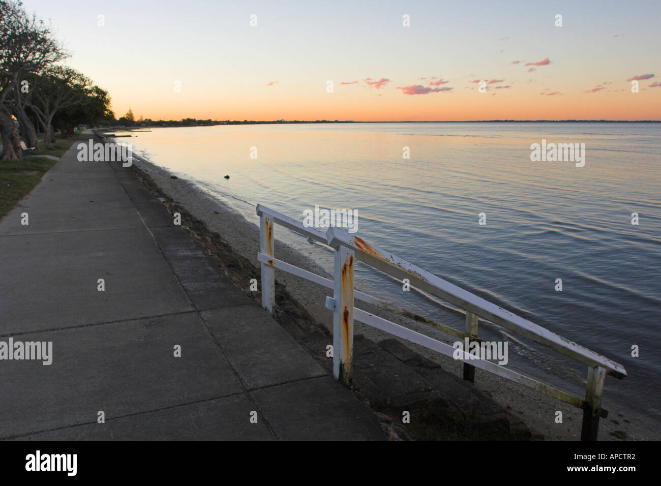 Sandgate Esplanade Sandgate is a bayside suburb of Brisbane Queensland Australia Stock Photo Alamy