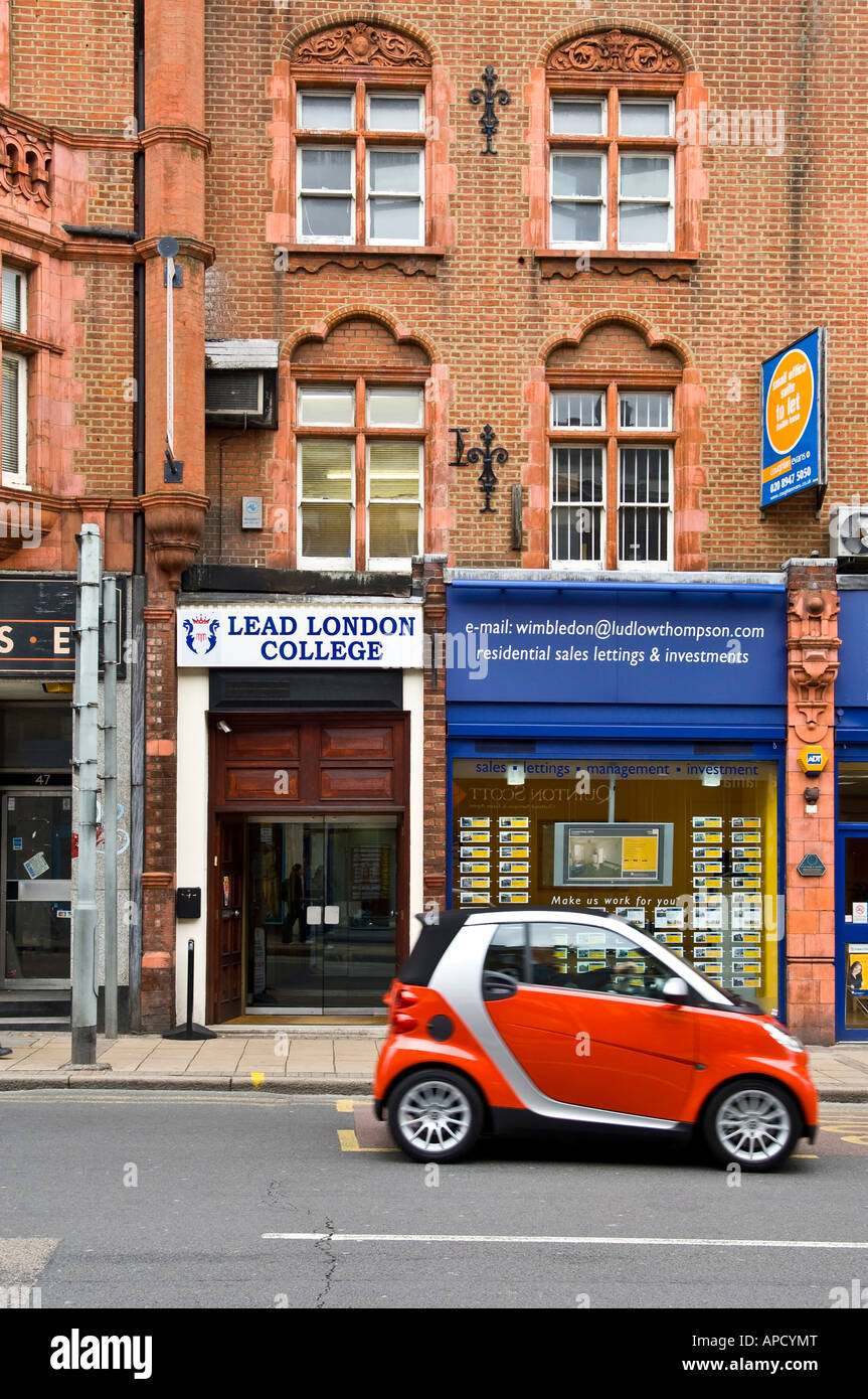 Wimbledon Town centre Wimbledon Greater London England UK Stock Photo