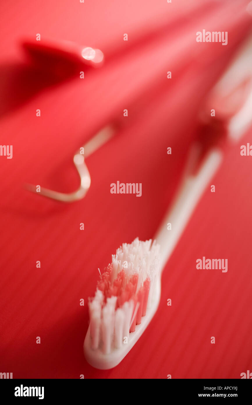 Dental care instruments Stock Photo Alamy