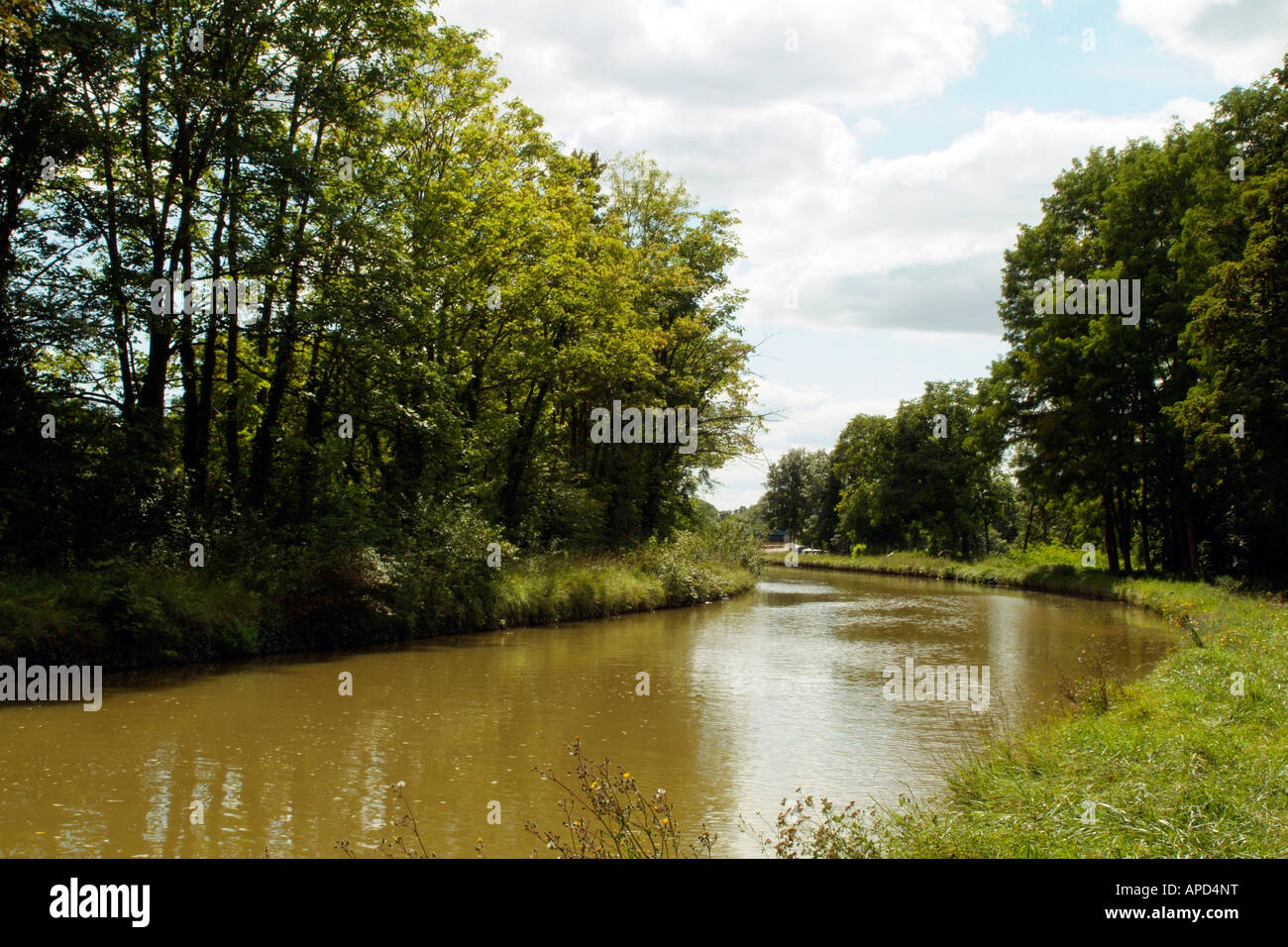 French Countryside at Santenay Burgundy Region France Stock Photo