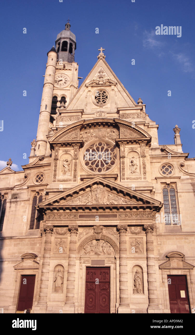 Eglise StEtienne du Mont Church, Latin Quarter, Paris, France Stock Photo Alamy