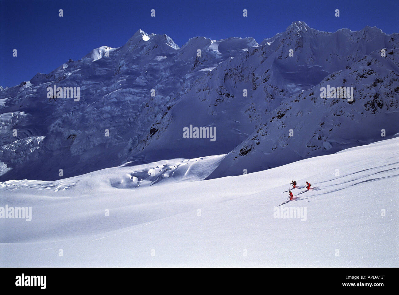 Sport Winter Sports Skiing Stock Photo