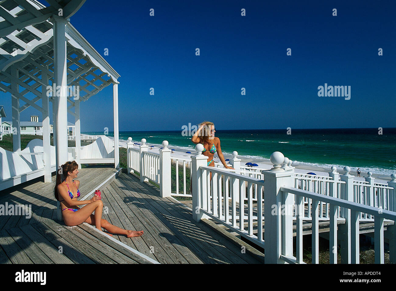 Panama City Beach, Santa Rosa Island Florida, USA Stock Photo - Alamy