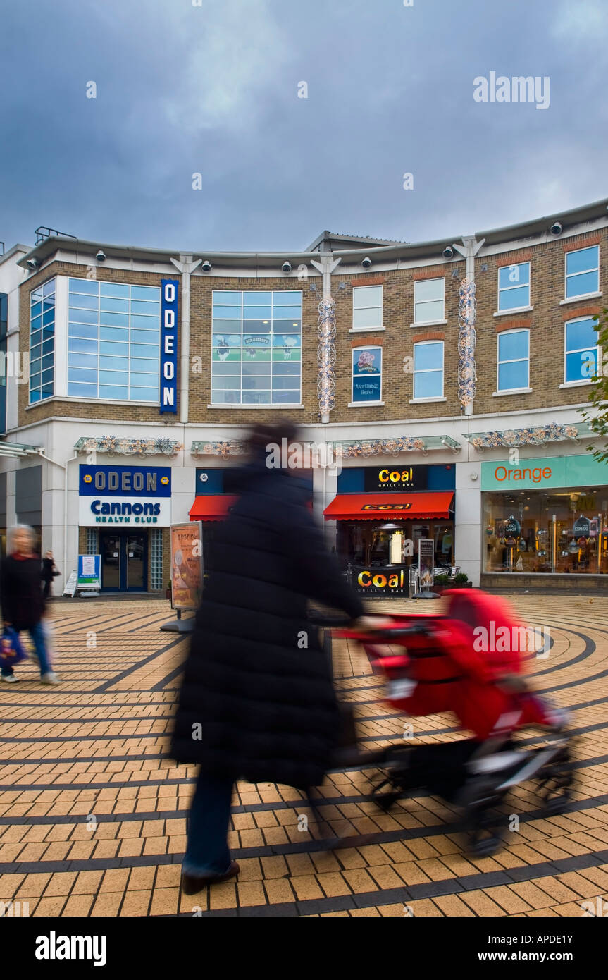 Wimbledon Town centre Wimbledon Greater London England UK Stock Photo