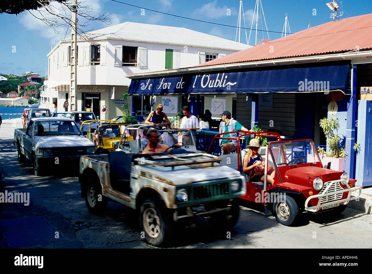 Gustavia, St. Barthelemy, St. Barts Caribbean, America Stock Photo