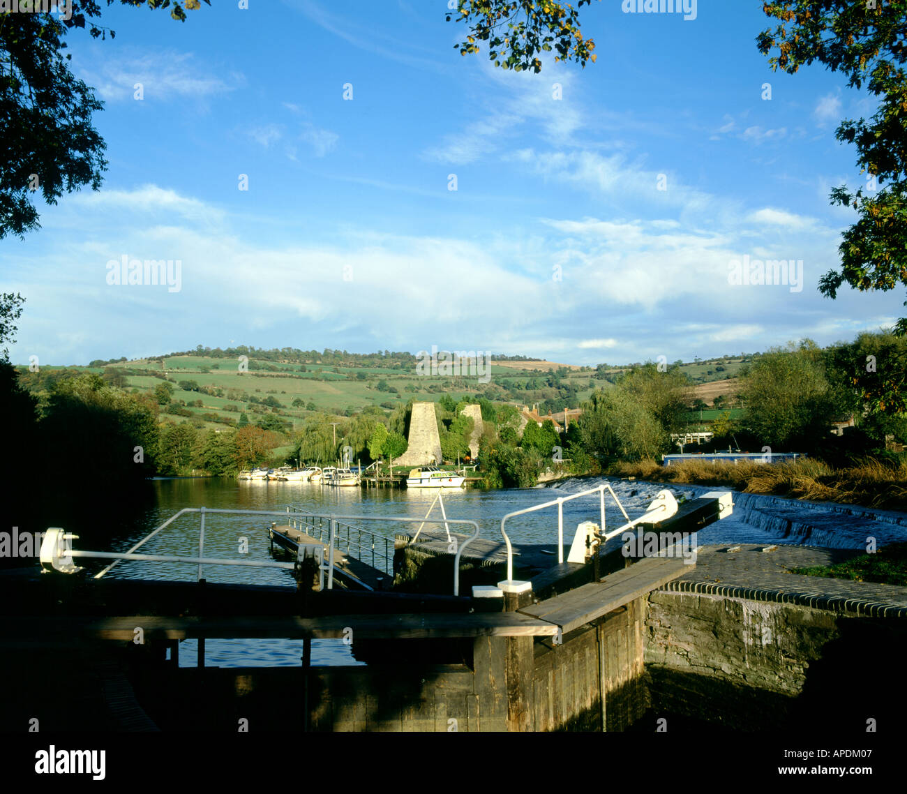 Kelston Brass Mills from Saltford near Bath, Somerset Stock Photo Alamy