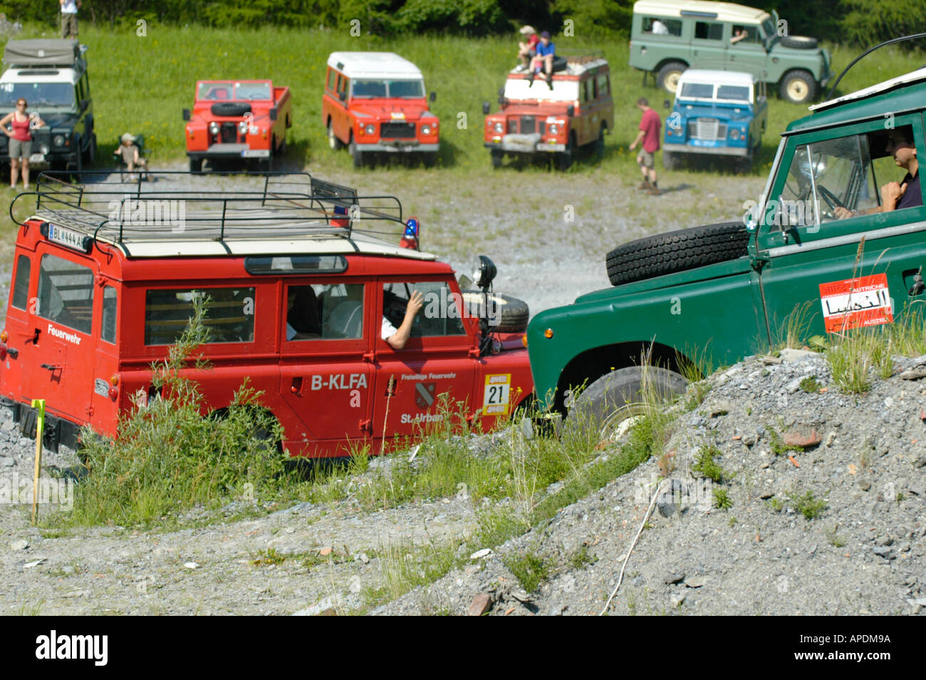 Land rover in austria