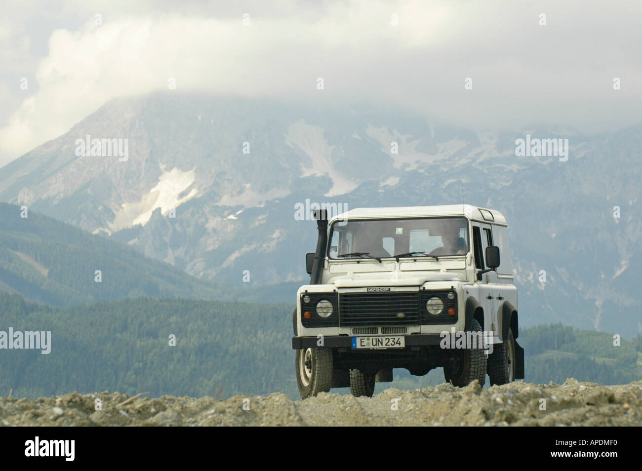Land rover in austria