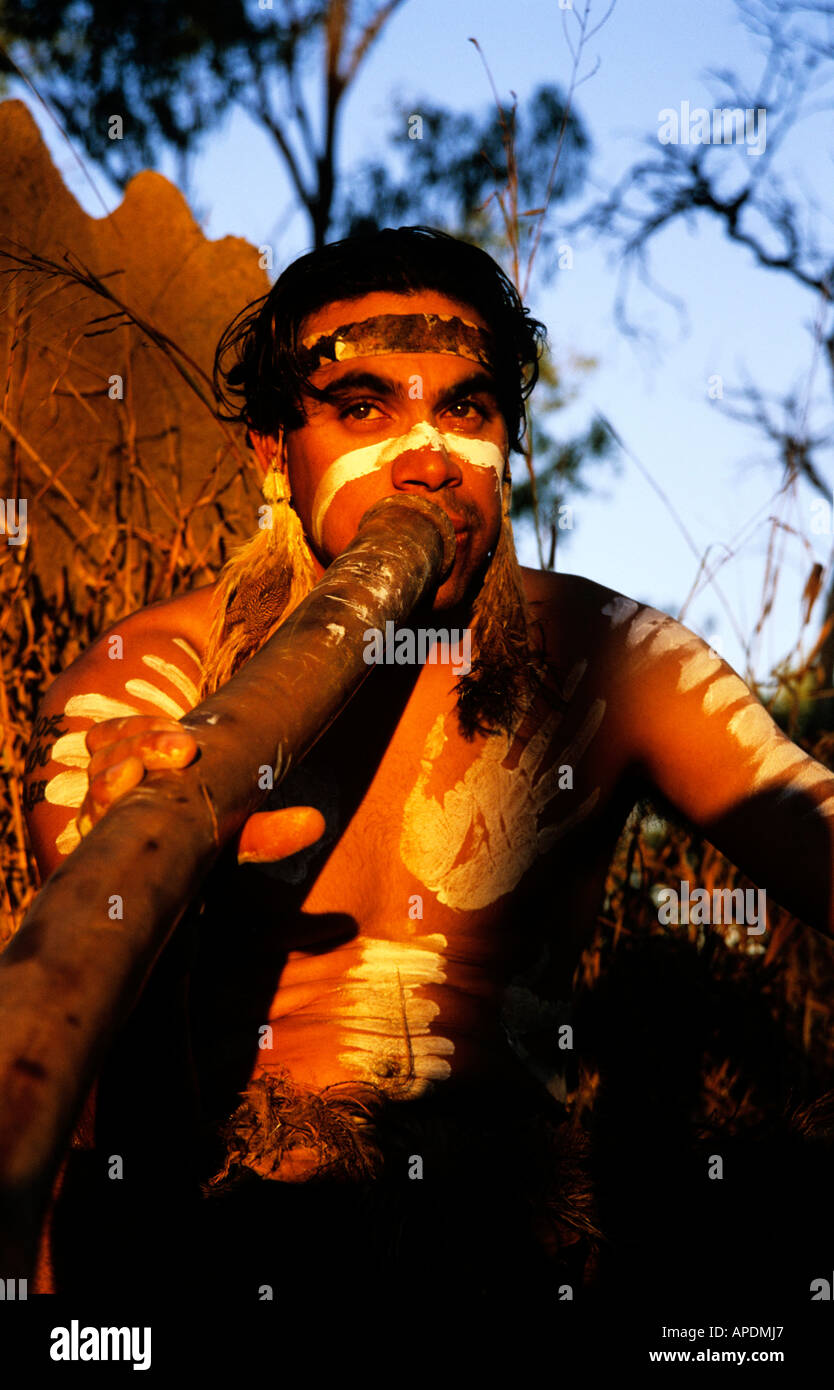 Aboriginee Didgeridoo, Townsville, Queensland Australia Stock Photo Alamy