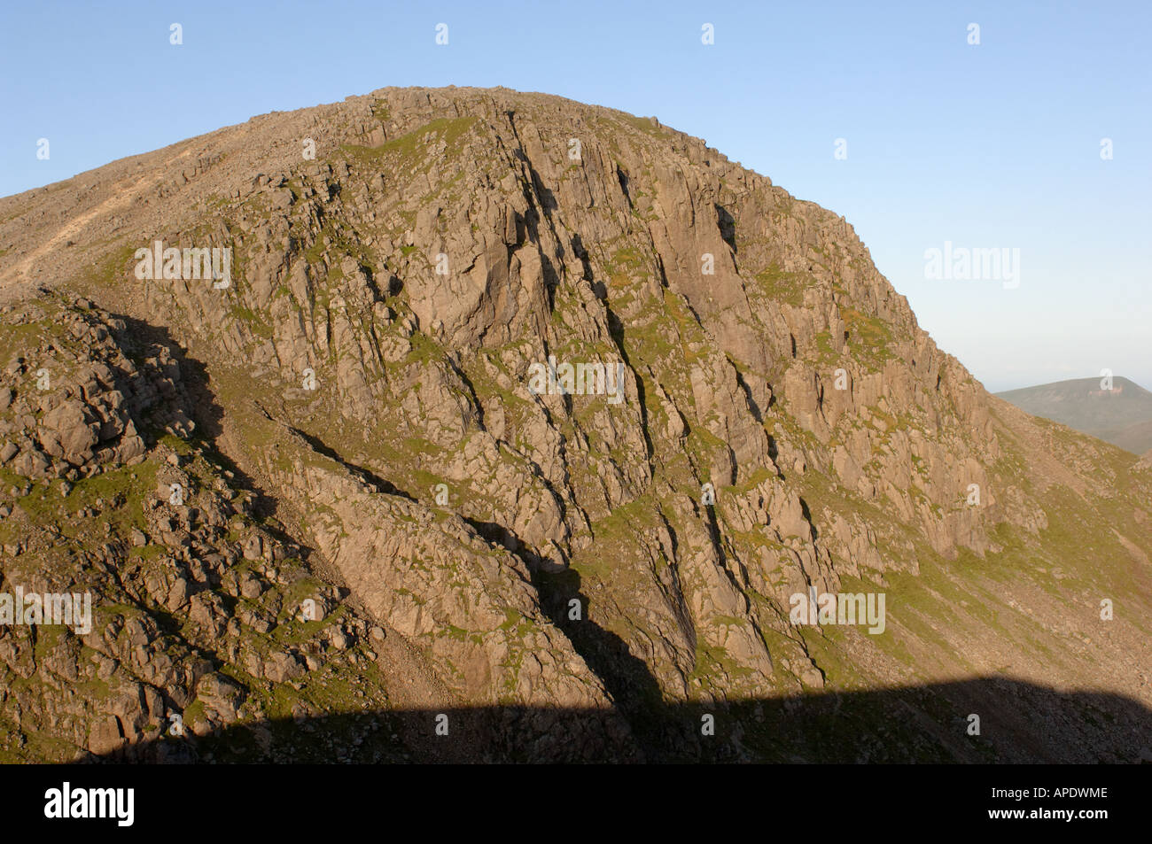 Great Gable and Gable Crag from Green Gable summit English Lake