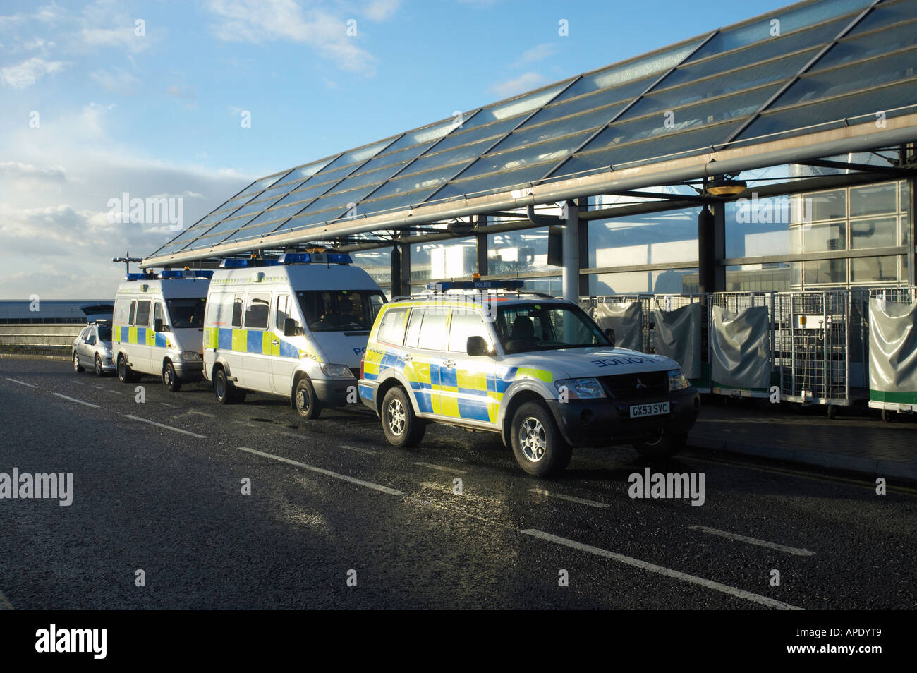 Sussex police airport hi-res stock photography and images - Alamy