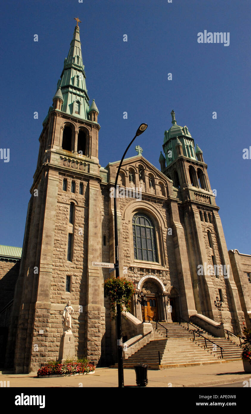 Church Notre Dame du Rosaire in Villeray area in Montreal Quebec Canada