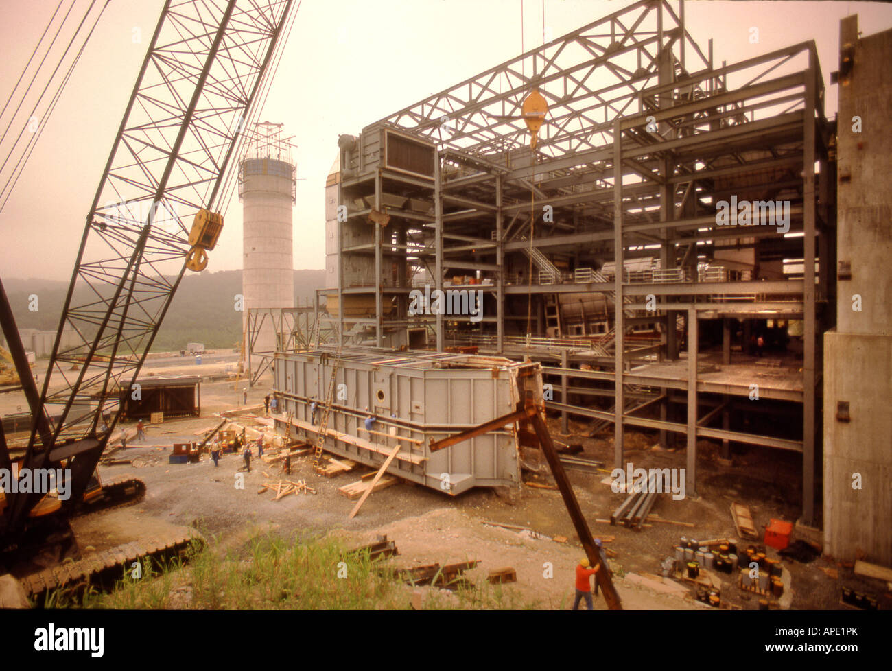 Waste incinerators, power plants hires stock photography and images