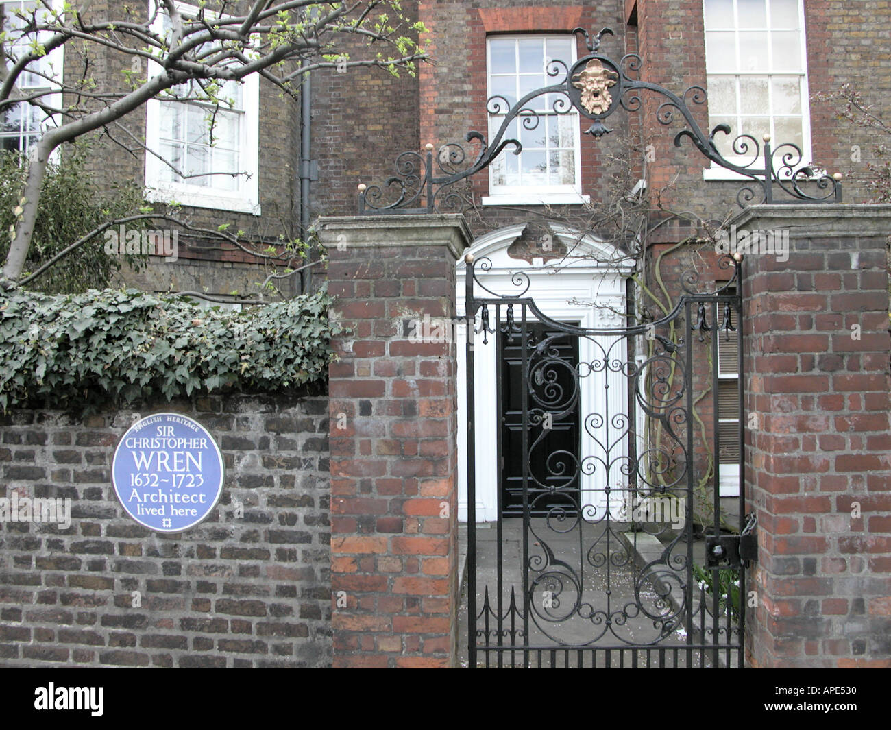 Sir christopher wren hampton court hires stock photography and images