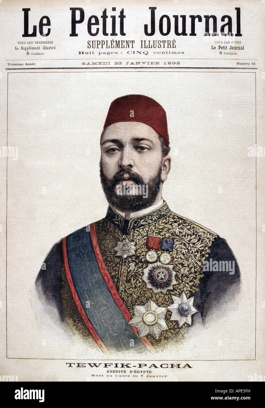 Tewfik pasha hi-res stock photography and images - Alamy