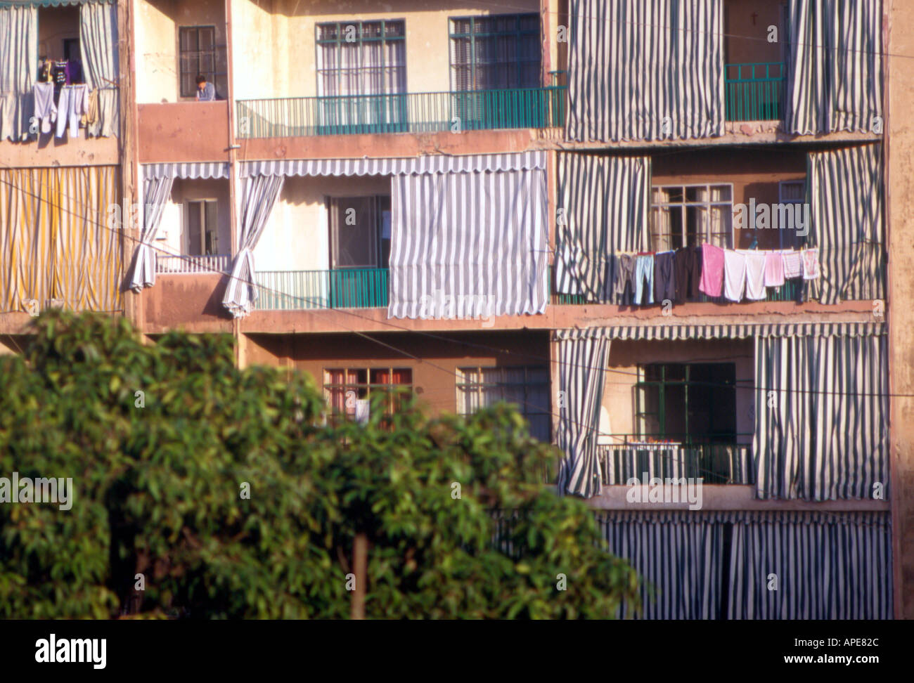 curtains and strips beirut lebanon Stock Photo Alamy