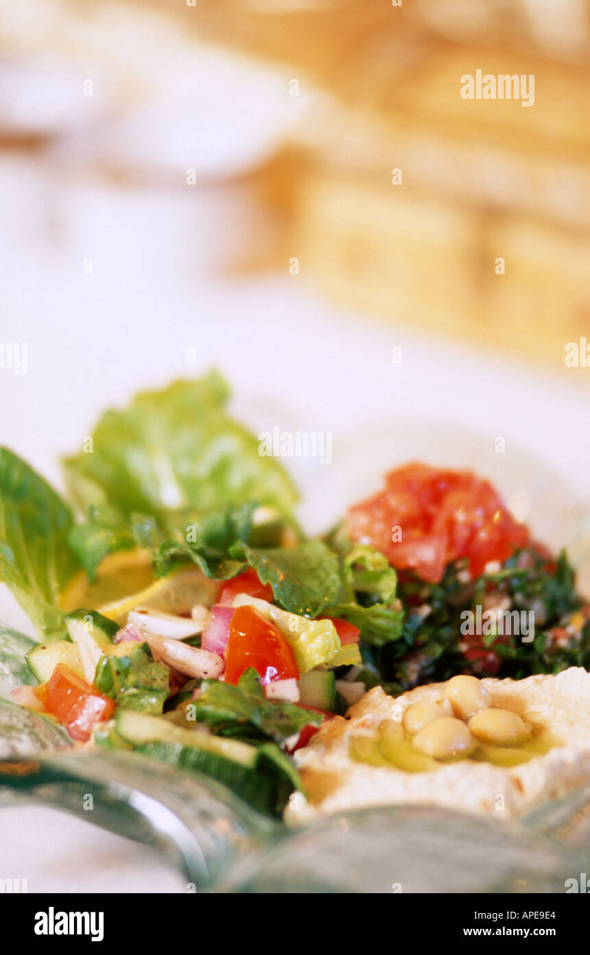 Arabian Starters Salad Stock Photo Alamy