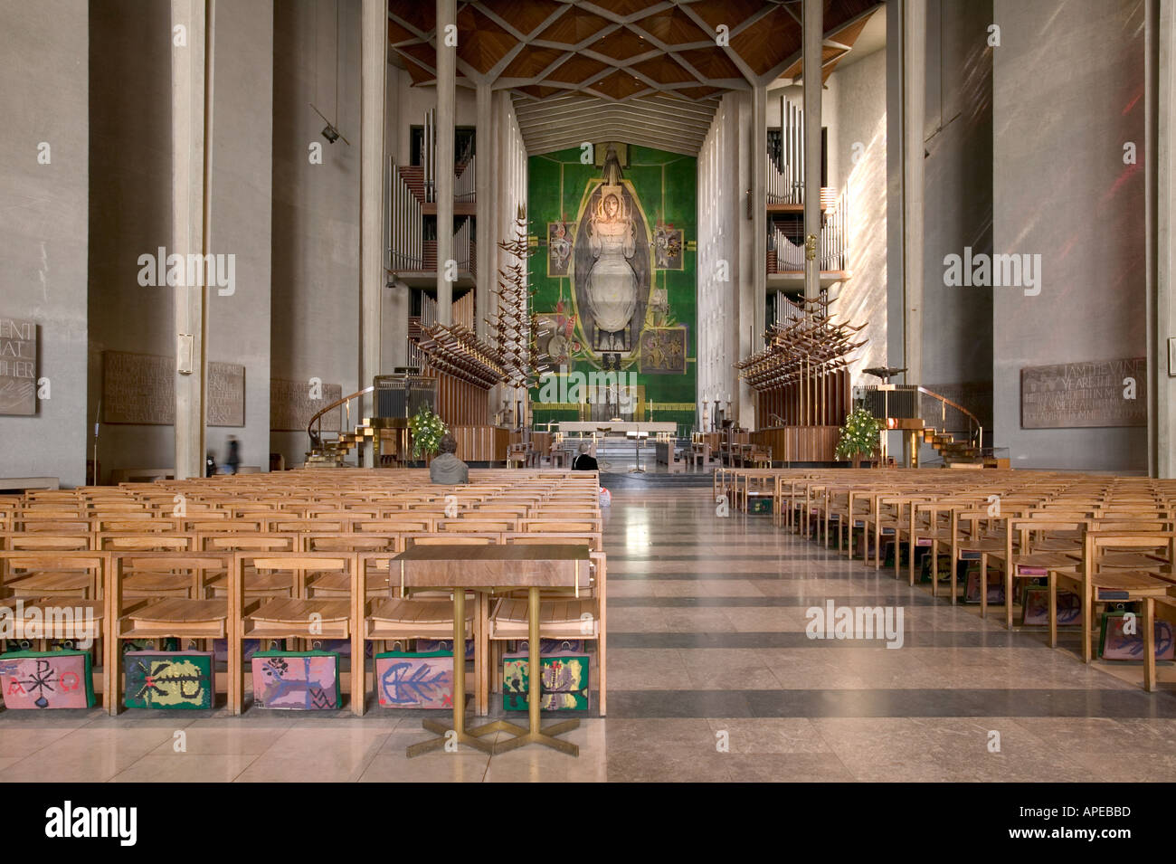 England coventry cathedral tapestry hi-res stock photography and images ...
