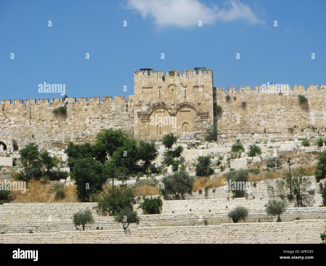 Golden Gate jerusalem Stock Photo Alamy