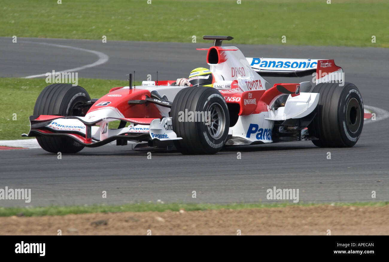 Toyota Formula 1 2007 Race Car Stock Photo