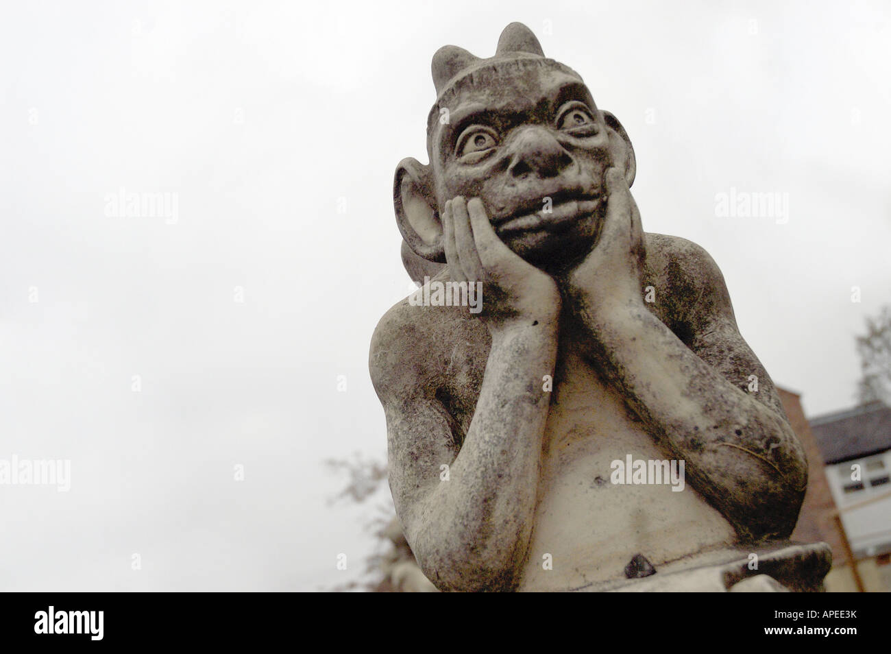 Contemporary gargoyle sculpture hi-res stock photography and images - Alamy