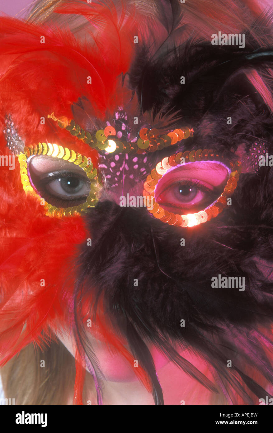 Gold Mask Masquerade Birthday Party Round Backdrop