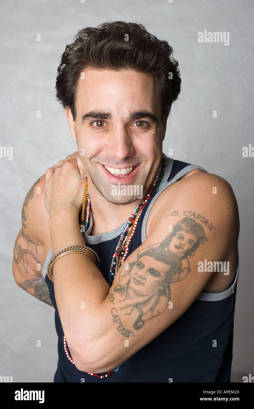 Portrait Latino Man With Tattoos Stock Photo Alamy portrait-latino-man-with-tattoos-stock-photo-alamy