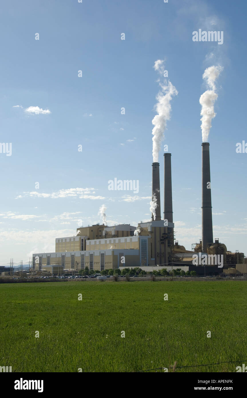 The coal Hunter Power Plant in Utah Stock Photo Alamy