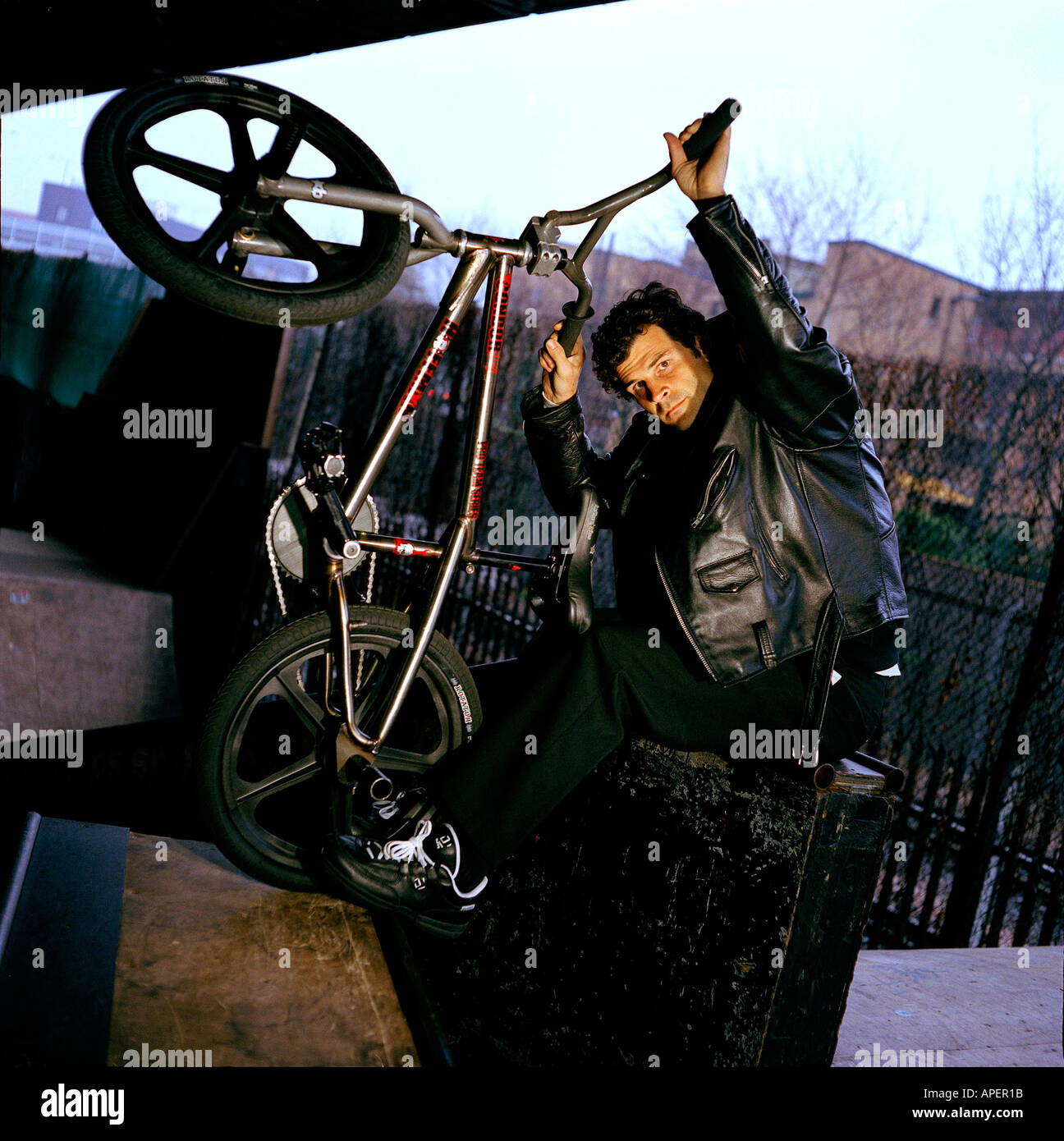 Matt Hoffman portrait in London 2002 Stock Photo - Alamy