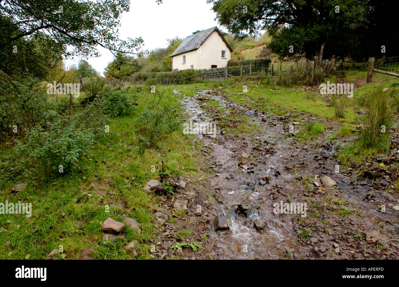 Welsh Beiliheulog Independent Chapel near Gwenddwr Powys Wales UK dated