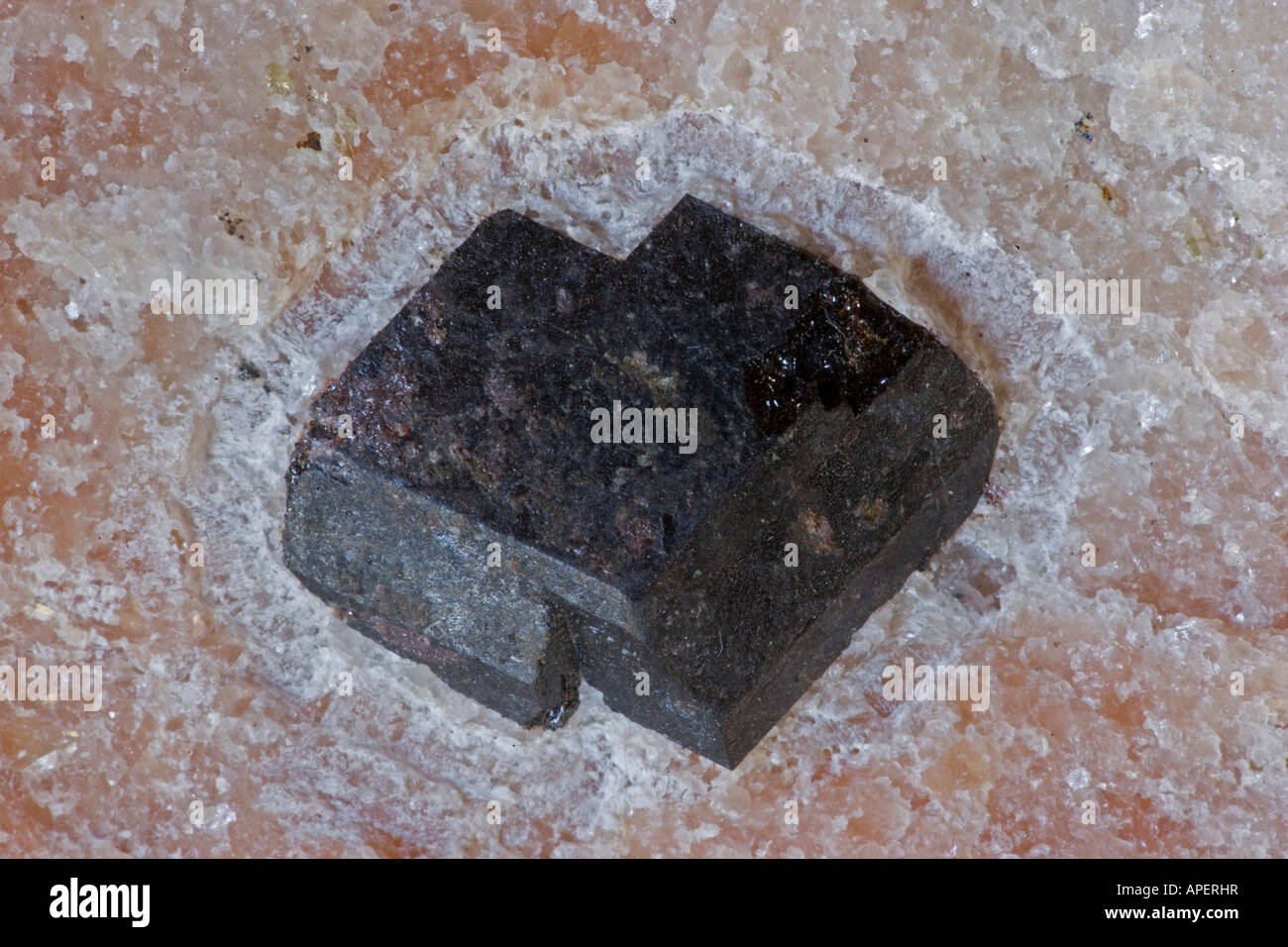 Titanite - Yates Mine - Otter Lake - Quebec Canada Stock Photo - Alamy