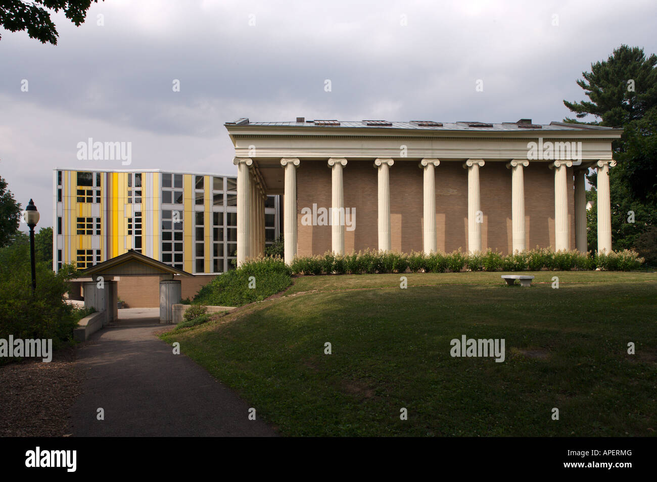 Stevenson Library and addition, Bard College, AnnandaleOnHudson, New