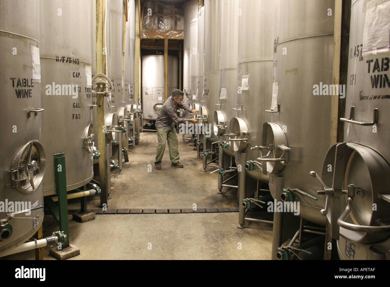 Michigan Fennville,Fenn Valley Vineyards & Wine Cellar,storage