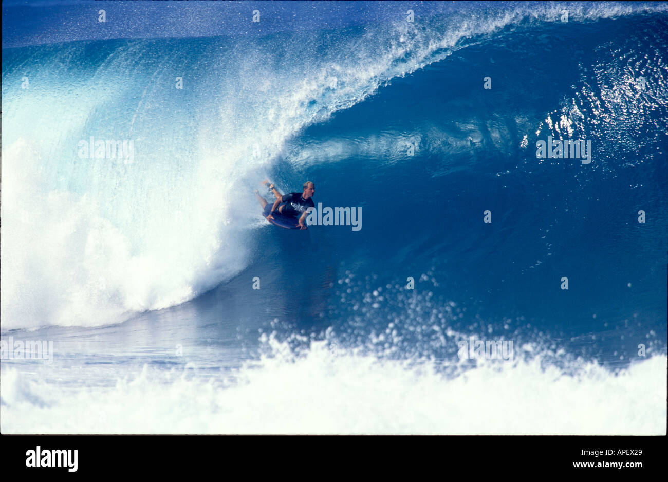 MIKE STEWART BODY BOARDING ACTION Stock Photo Alamy