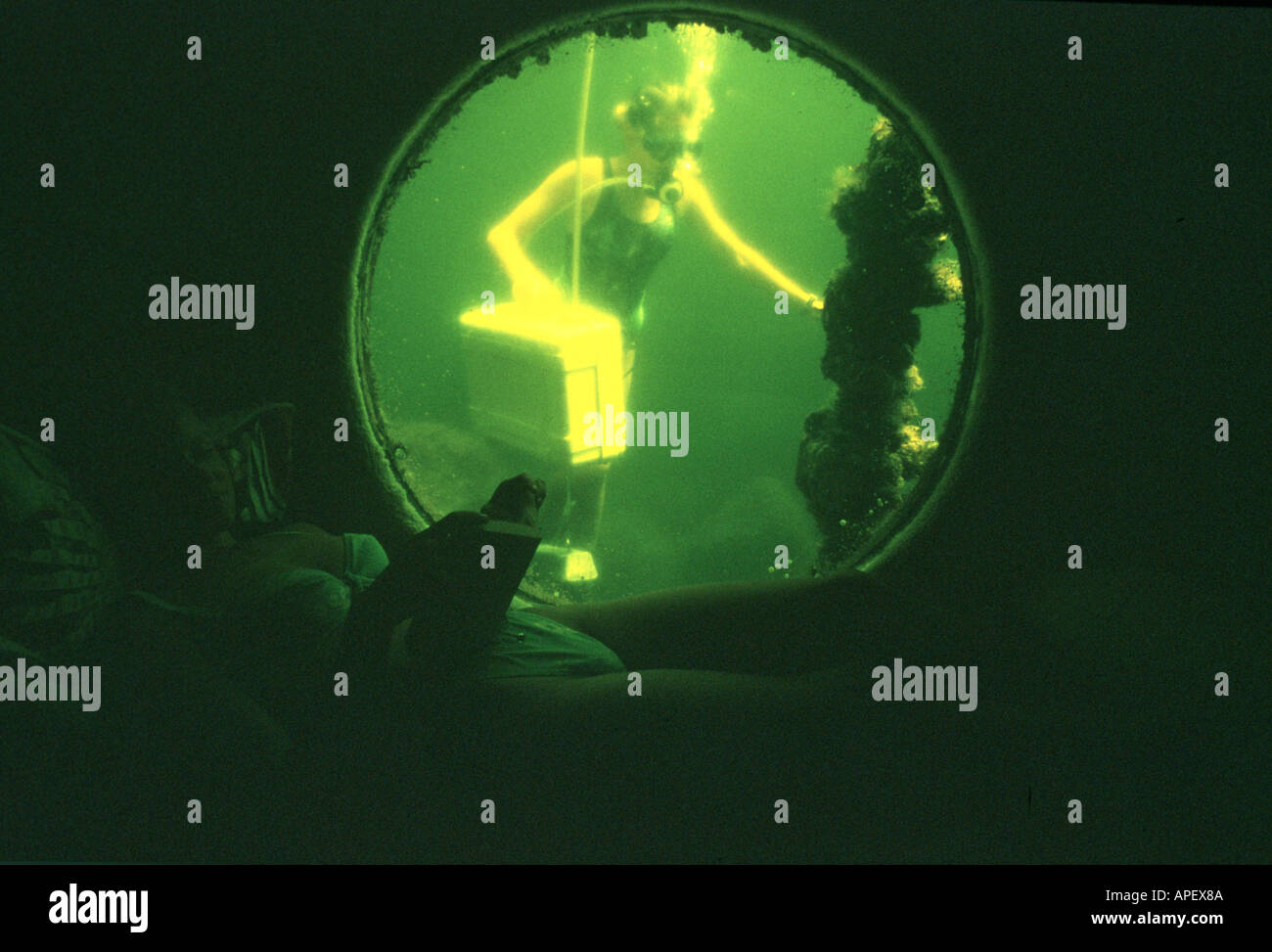 UNDERWATER HOTEL KEY LARGO Stock Photo Alamy