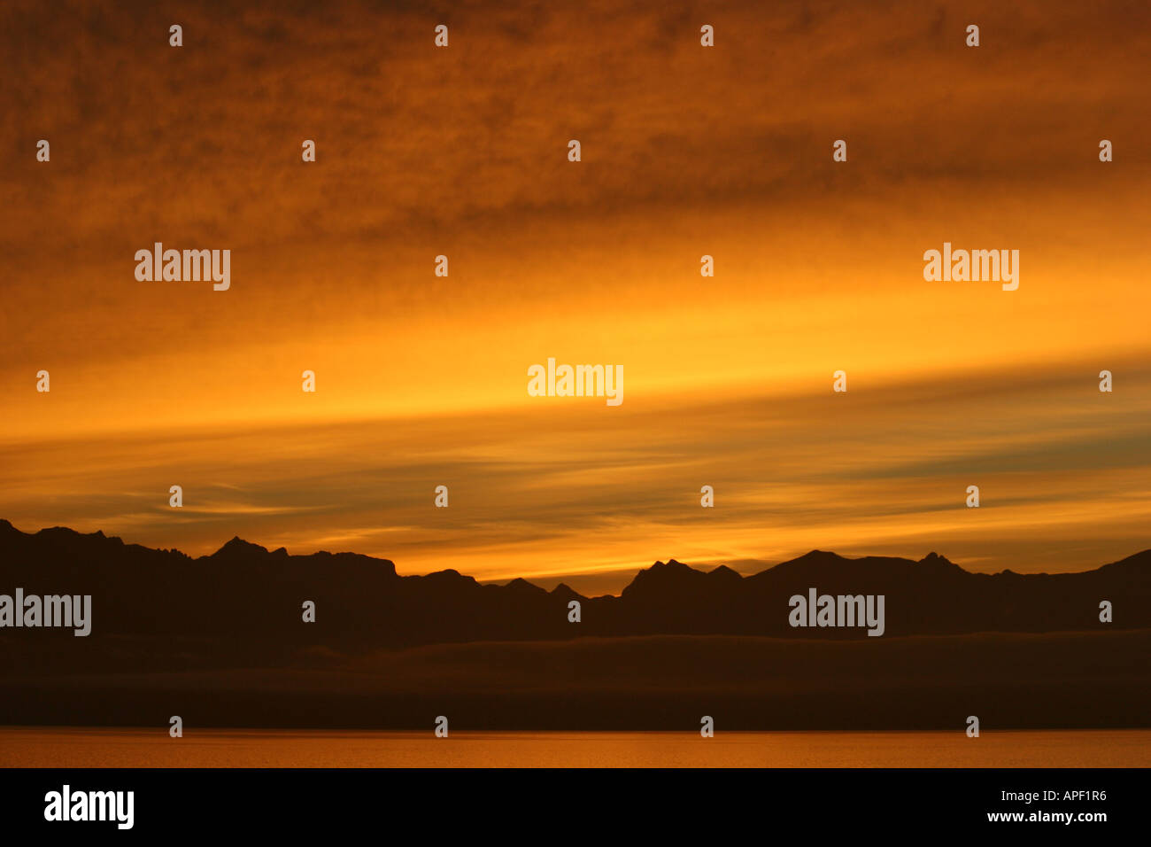 Dawning Skies Stock Photo