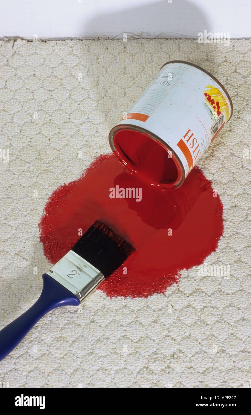 Spilled paint can hi-res stock photography and images - Alamy