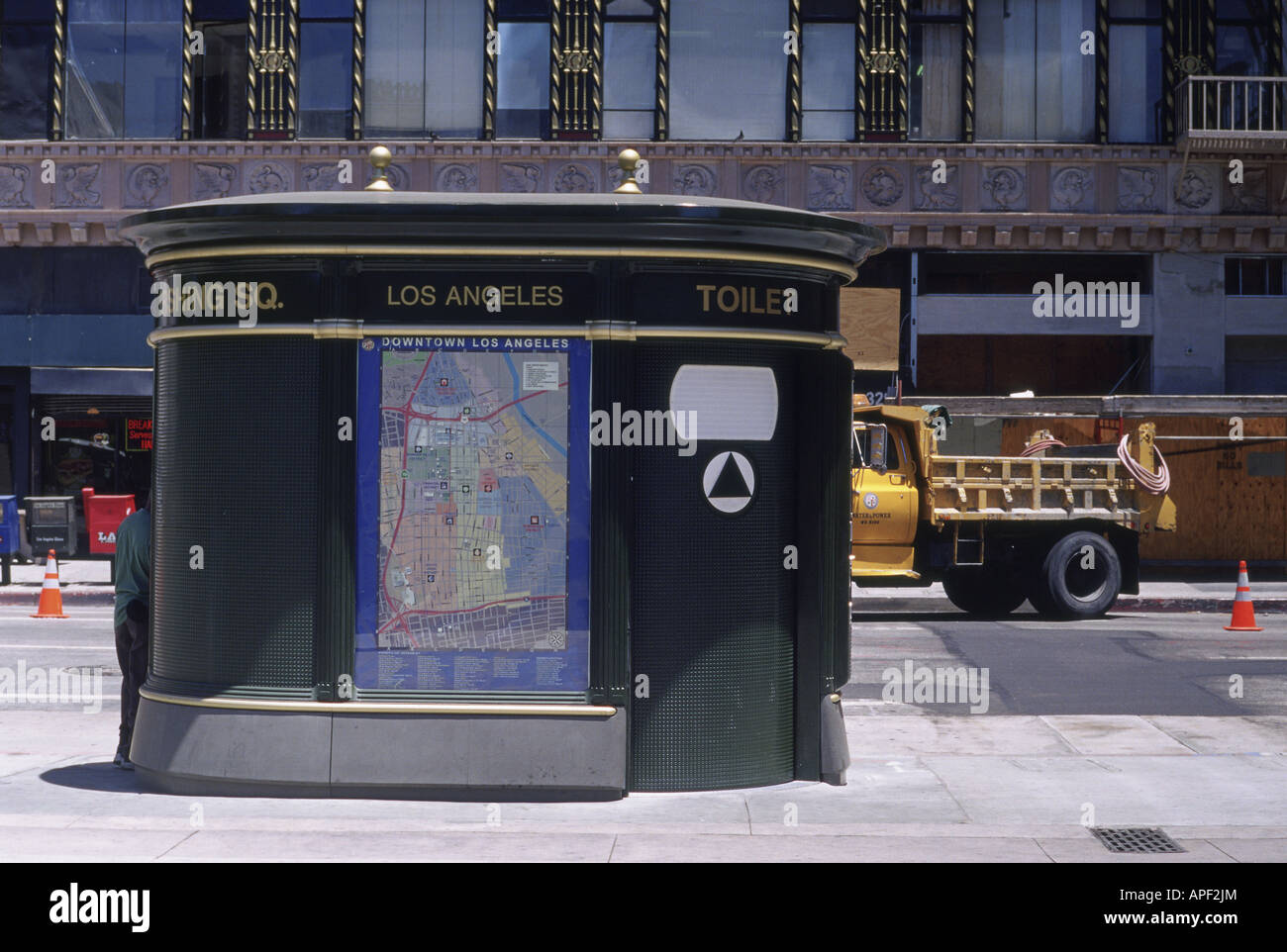 Map of los angeles downtown hires stock photography and images Alamy