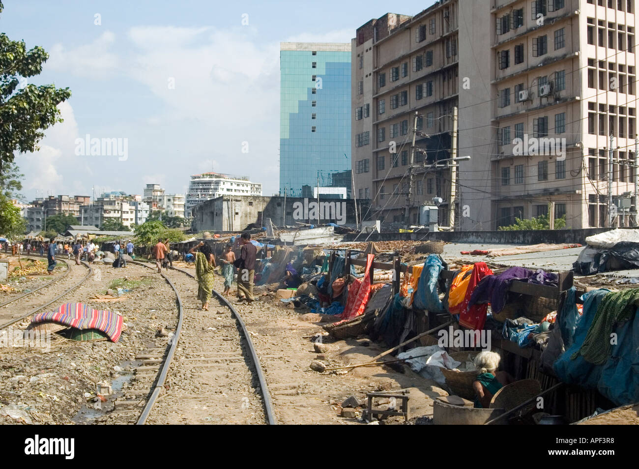 Urban Poverty Dhaka Bangladesh Stock Photo - Alamy