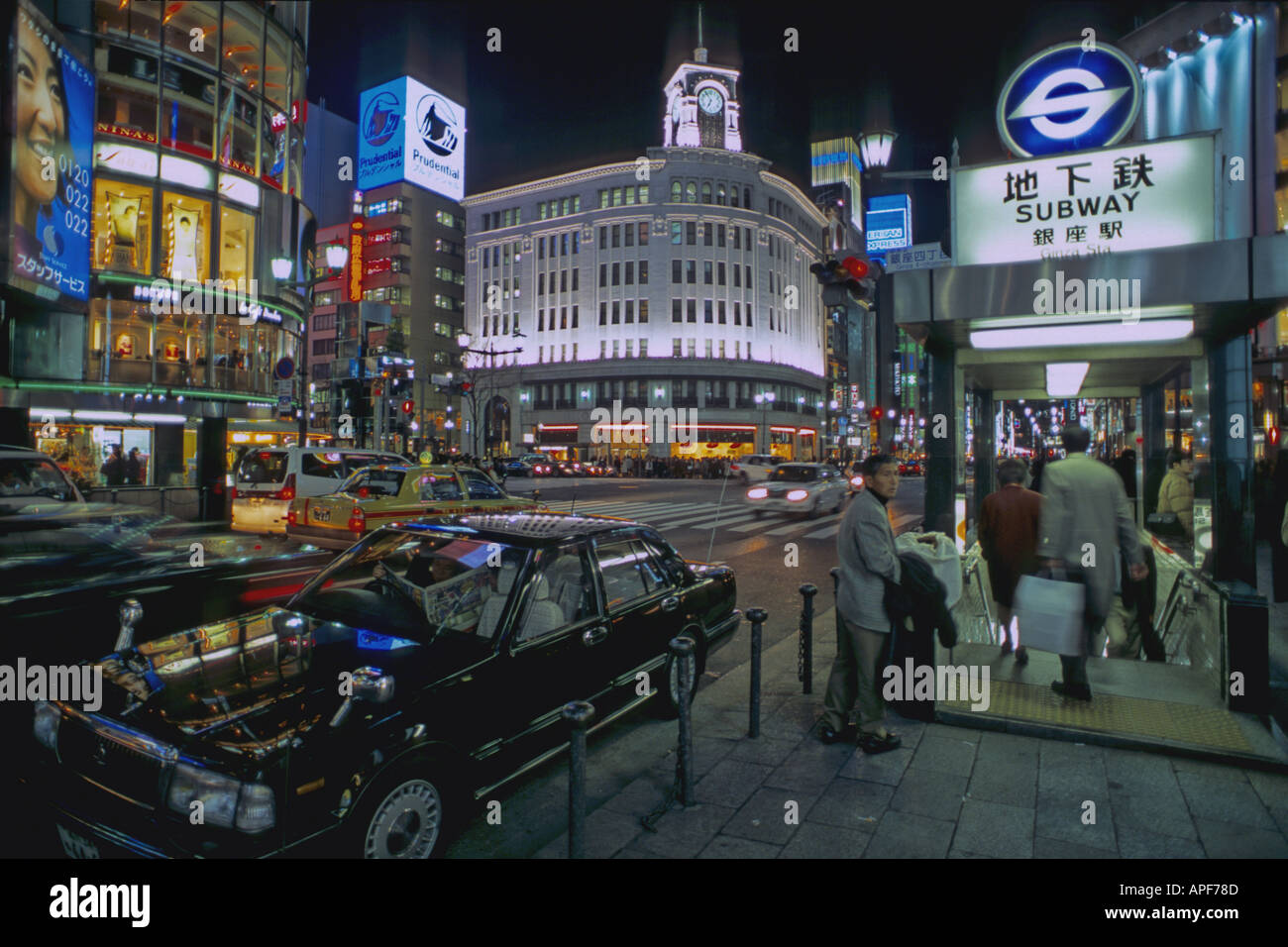 Japan Tokyo Ginza Stock Photo - Alamy