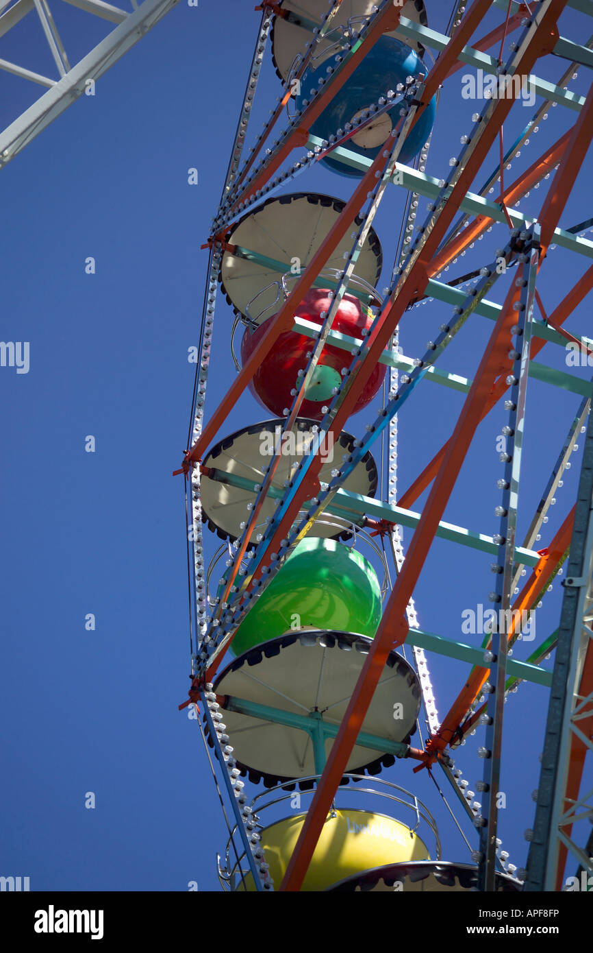 Multicolored Ferris Wheel Stock Photo - Alamy