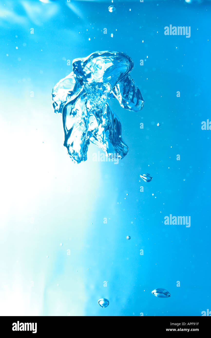 bubble in a fish tank Stock Photo Alamy