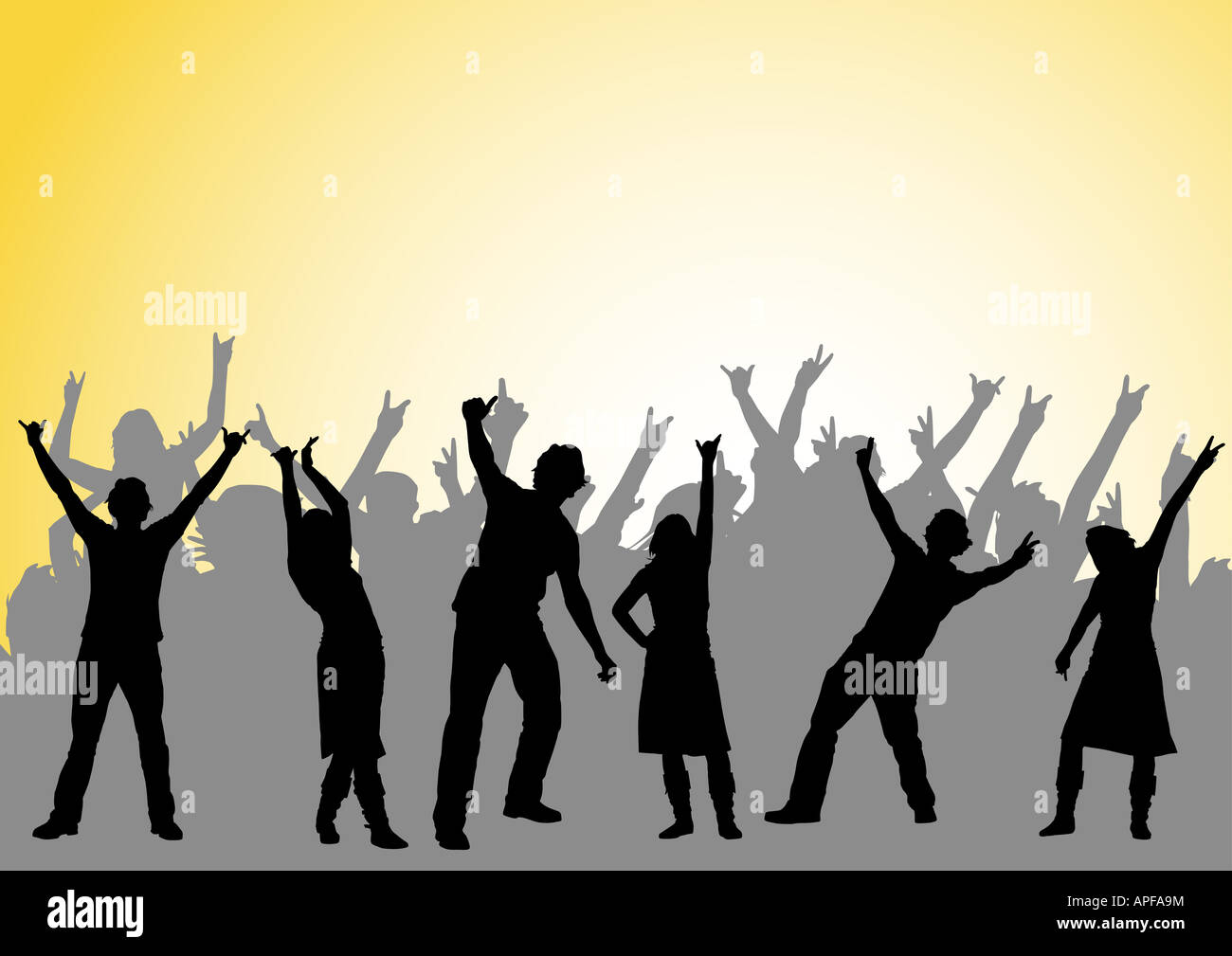 happy people dancing at a party Stock Photo - Alamy