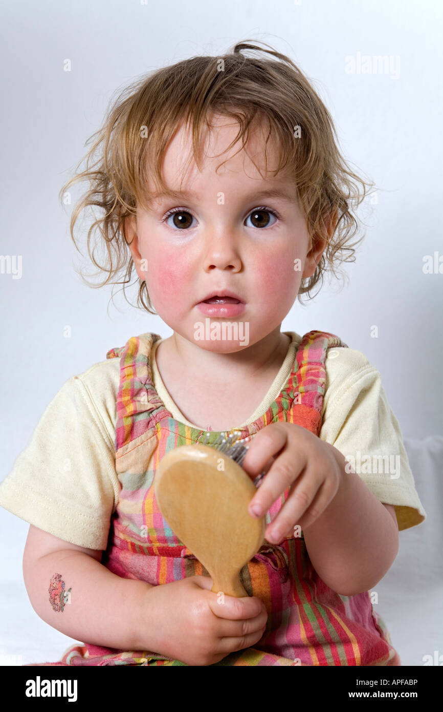 baby girl hair brush