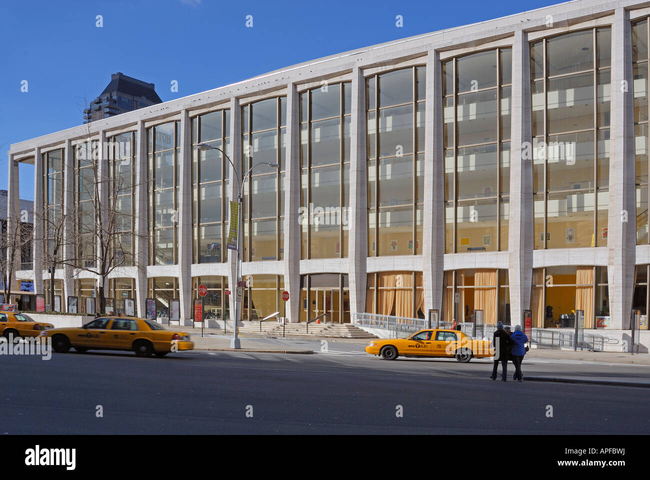 New York State Theater at the Lincoln Center Stock Photo