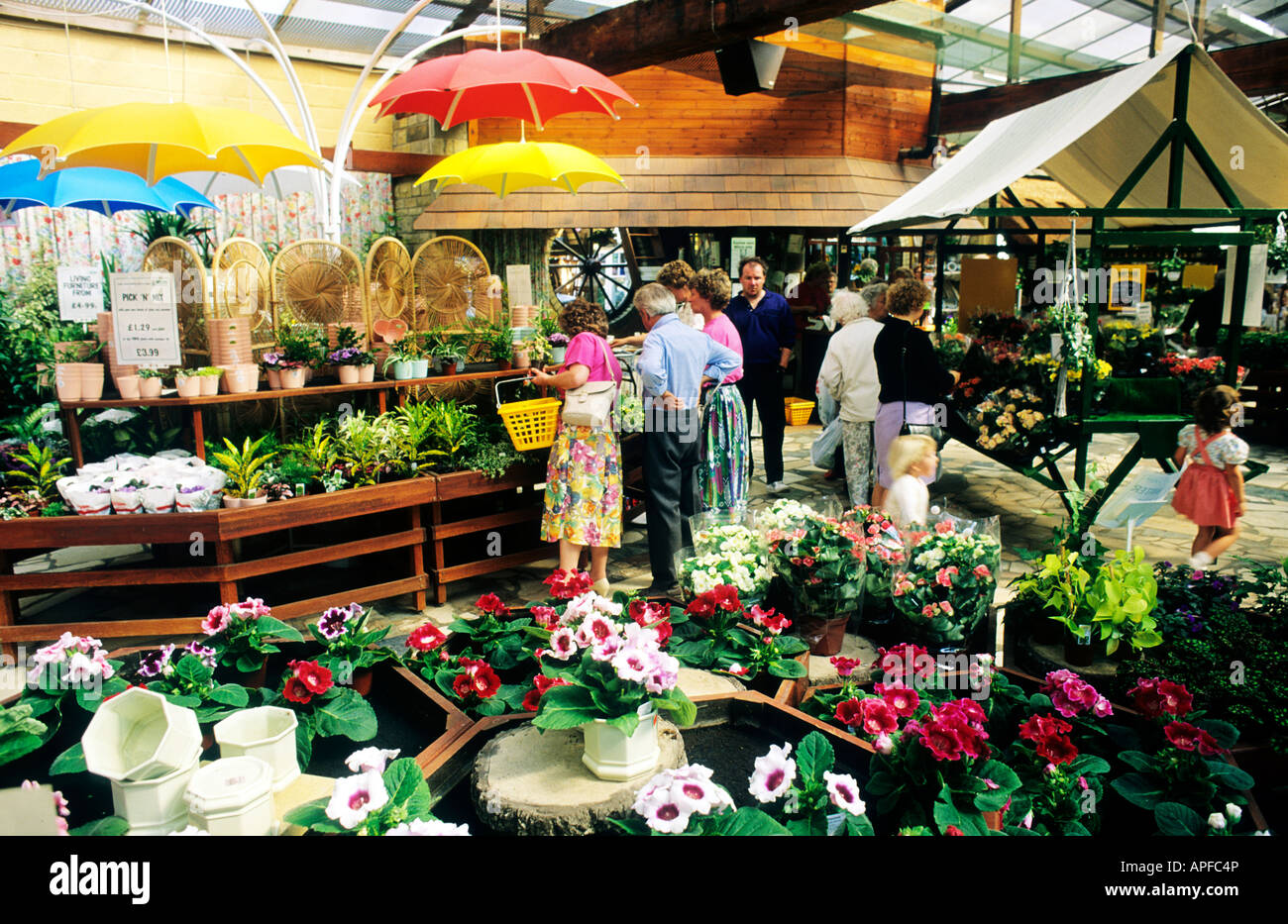 Baytree Garden Centre near Spalding Lincolnshire centres interior
